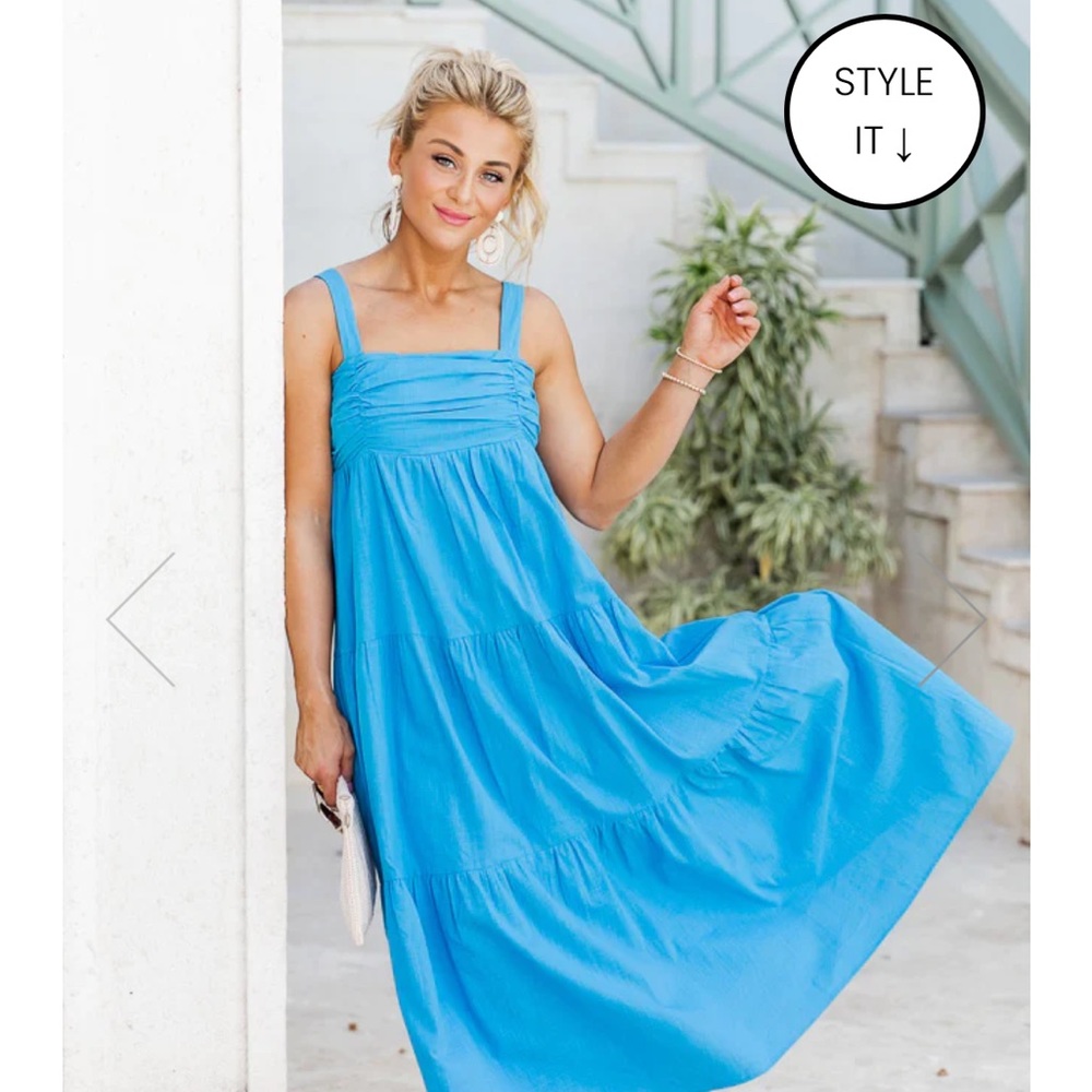 NWT Blue Sundress from Pink Lily